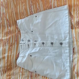 Abercrombie white skirt